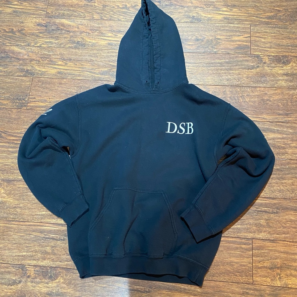 Men's Black Hoodie Sweater